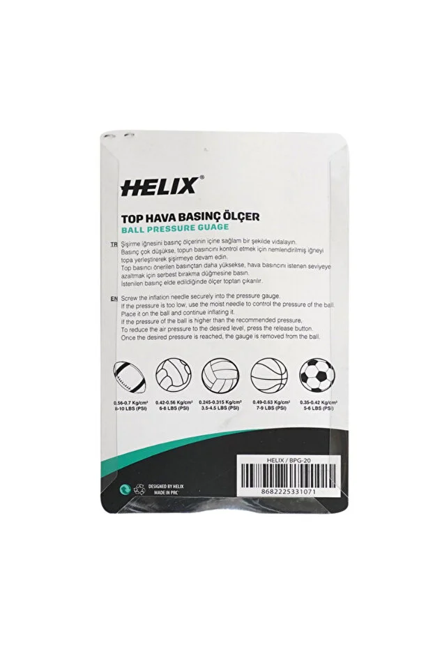 Helix Top Hava Basınç Ölçer - Görsel 2