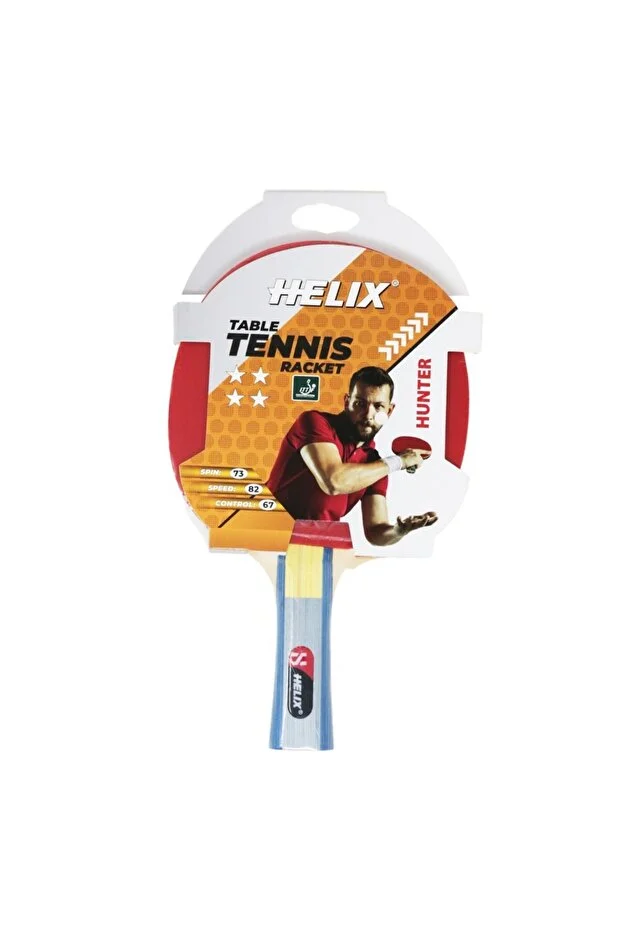 Helix Masa Tenisi Raketi Hunter 4 Yıldız ITTF Onaylı - Görsel 2