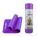 Helix Yoga Matı NBR 10mm Mor